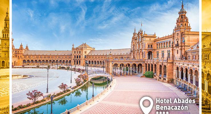 ¡15% Descuento! - Quédate Más - Reserva 3 noches o más, paga ahora y ahorra Hotel Abades Benacazón 4* ¡15% Descuento! - Quédate Más - Reserva 3 noches o más, paga ahora y ahorra Hotel Abades Benacazón 4*