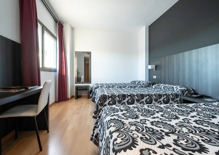 Doppelzimmer mit zustellbett Abades Vía Norte 3* Hotel Miranda de Ebro