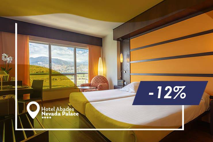 Reserva anticipada 12% descuento Hotel Abades Nevada Palace 4* Granada