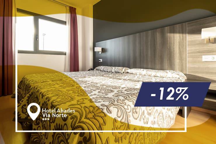 Offre spéciale réservation à l'avance 12% de remise Hotel Abades Vía Norte 3* Miranda de Ebro Offre spéciale réservation à l'avance 12% de remise Hotel Abades Vía Norte 3* Miranda de Ebro
