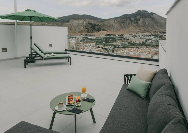 Junior suite deluxe romance with private terrace El Mirador 4* Hotel Loja