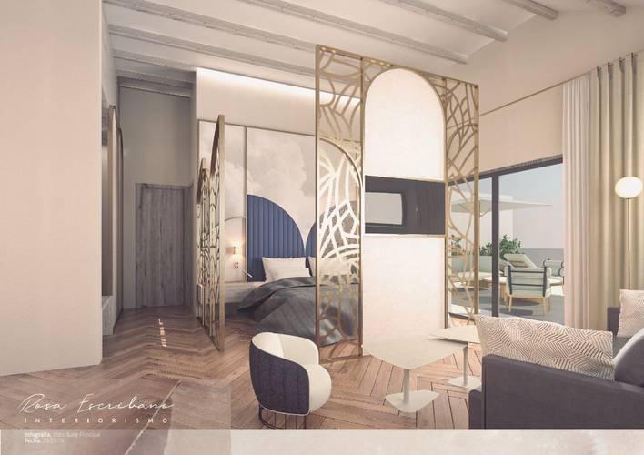 Junior suite deluxe con terraza privada abades mirador 4* hotel loja Junior suite deluxe con terraza privada abades mirador 4* hotel loja