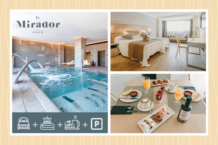 Experiencia Relax: Desayuno + Spa + Parking Abades Hoteles Experiencia Relax: Desayuno + Spa + Parking Abades Hoteles