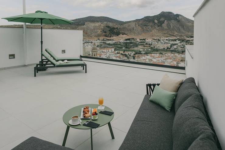 Junior suite deluxe romance with private terrace El Mirador 4* Hotel Loja Granada