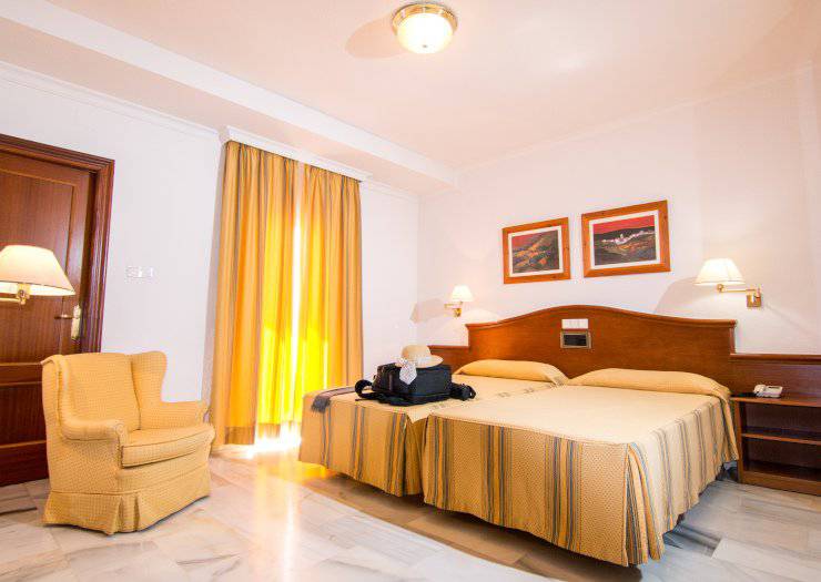 Quarto duplo Hotel Abades Loja 3*