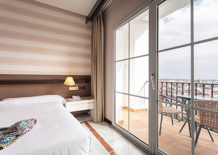 Chambre double avec terrasse Hôtel Abades Benacazón 4*