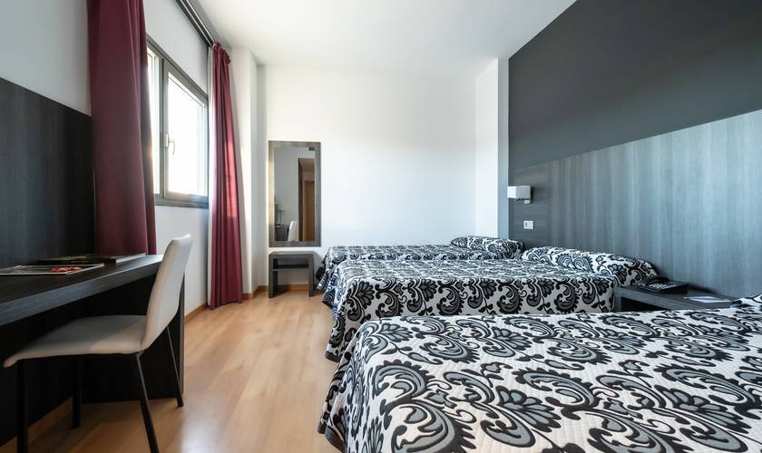 Doppelzimmer mit zustellbett Abades Vía Norte 3* Hotel Miranda de Ebro