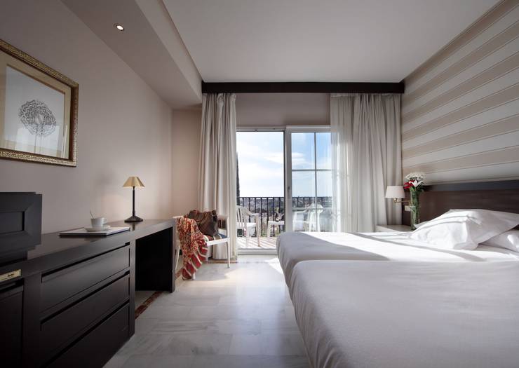 Chambre double avec terrasse Hôtel Abades Benacazón 4*