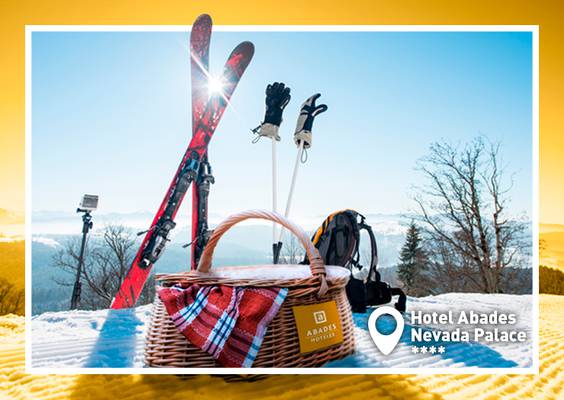 Spezial-frühstück und picknick für skifahrer Abades Nevada Palace 4* Hotel Granada